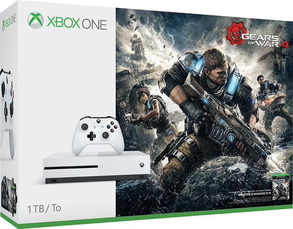 Xbox One S 1TB Console - Gears of War 4 Bundle [Discontinued]