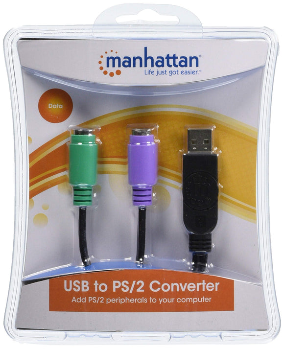 Manhattan 179027 USB to Dual Ps/2 Converter