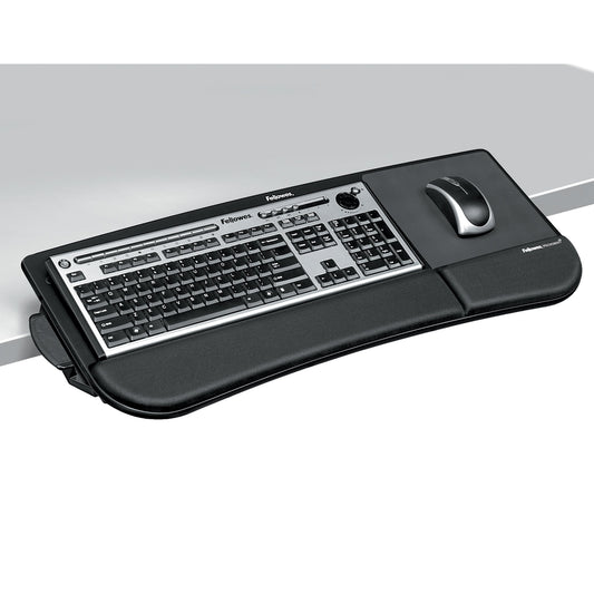 Fellowes Tilt 'n Slide Keyboard Manager, Black