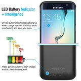 Press Play Samsung Galaxy S 6 Edge Surge Battery Case - BLACK