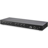 StarTech.com 4x4 HDMI Matrix Switch with Audio and Ethernet Control - 4K 60Hz - HDMI Switcher Box - Rack Mountable - with RS232 Control (VS424HD4K60)