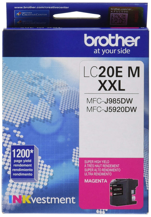 Brother LC20EMS Ink Cartridge - Magenta