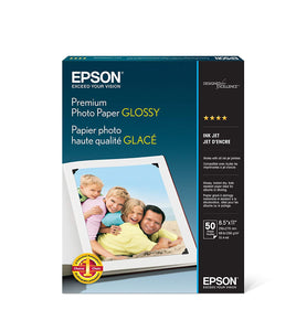 Glossy Premium Photo Paper - 8.5x11 inch