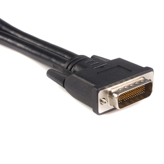 StarTech.com DMS 59 to Dual DVI I - 8in - DMS 59 to 2X DVI - Y Cable - DVI Splitter Cable - Monitor Splitter Cable - DMS 59 Cable