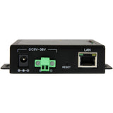 STARTECH 2 Port Serial-to-IP Ethernet Device Server, RS232, Metal and Mountable, Serial Device Server, RS232 Serial-Over-IP