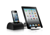 Cooler Master Duo - Two Piece Aluminum Stand and Dock for iPads, iPad Minis and iPhones (R9-TPS-DUOSA-GP)