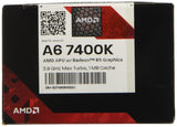 AMD CPU AD740KYBJABOX APU A6 X2 7400K FM2+ 1MB 3900MHz Box 65W Black