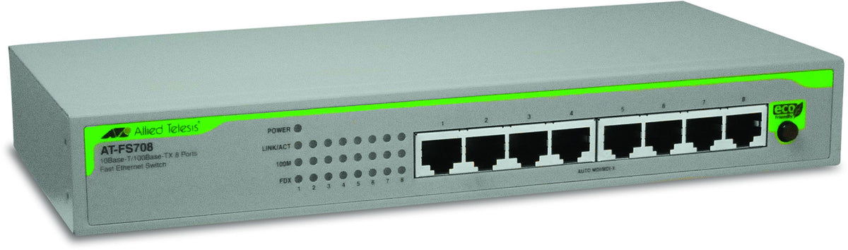 Allied Telesyn 8PORT 10/100BTX Plus 1 (AT-FS708/POE-10)