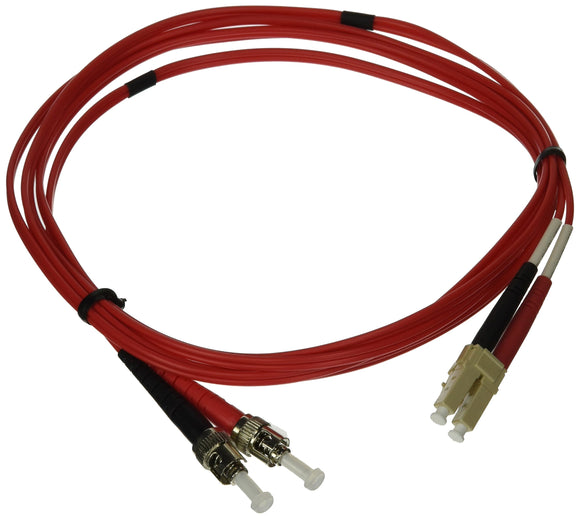 2m Lc/St Duplex 62.5/125 Multimode Fiber Patch Cable - Lc-Multimode - Male - St-