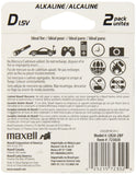 Maxell LR20 2BP D Cell 2-Pack Battery 723020