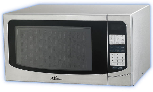 1.34cu Ft Microwave 1000w Silver W/Stainless Steel