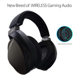 ASUS ROG Strix Fusion Wireless Gaming Headset for PC and Playstation 4 (PS4) with Dual Channel 2.4GHz Wireless Mini Dongle, Digital Microphone with Auto Mute, and Touch Controls