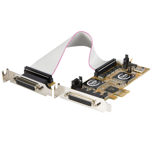 StarTech.com 8 Port PCI Express Low Profile Serial Adapter Card - Serial Adapter - PCIe - RS-232-8 Ports - PEX8S950LP