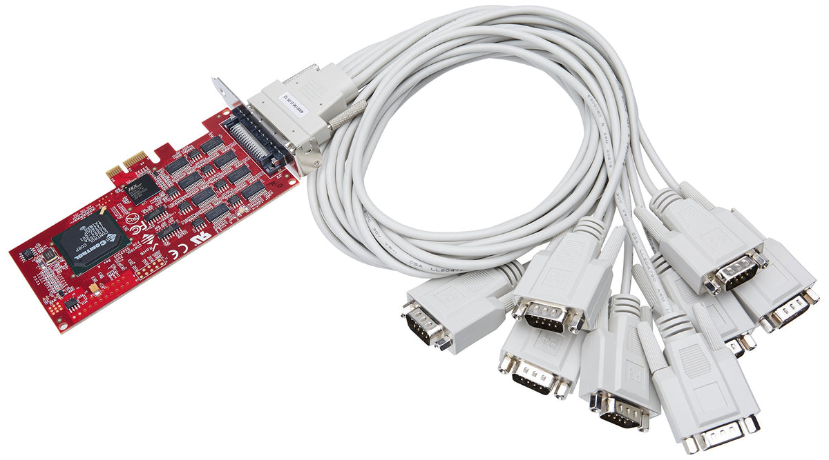 Rocketport Pcie 8PORT DB9M RS232/422/485 Express Octa