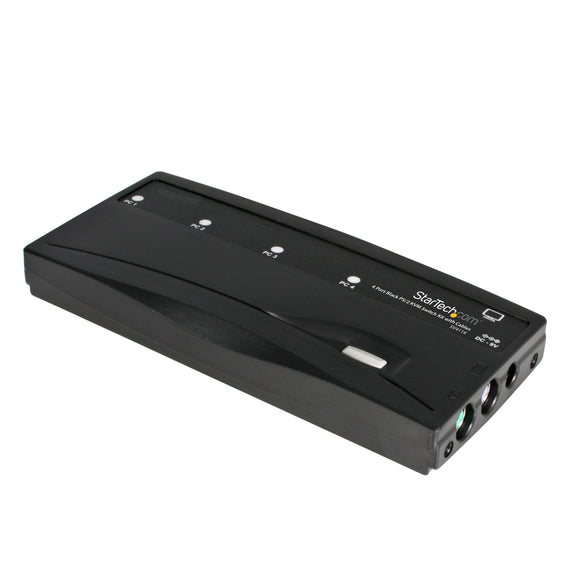 Startech SV411K 4-Port Black Ps/2 Kvm Switch Kit with Cables