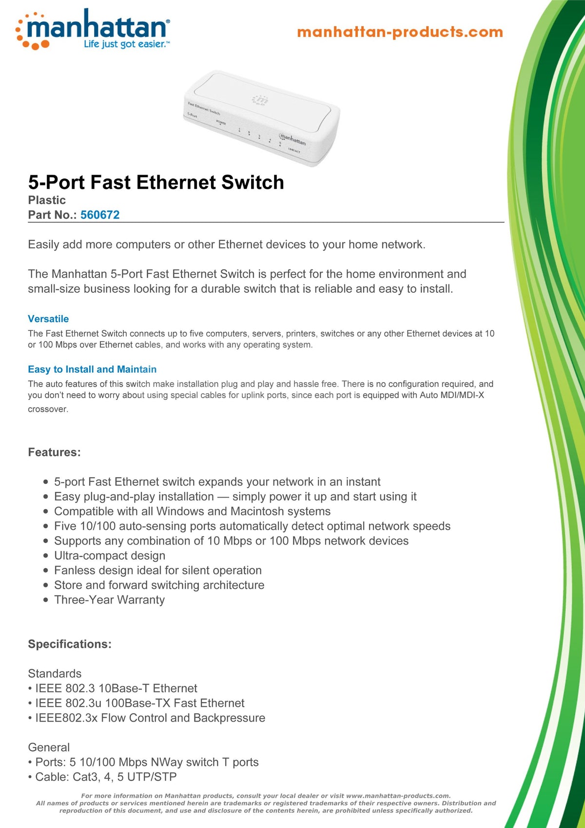 Manhattan Ethernet Switch (560672)