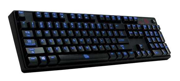 Thermaltake Technoloy eSports Poseidon Z Blue Switch Illuminated Keyboard (Kb-PIZ-KLBLUS-01)