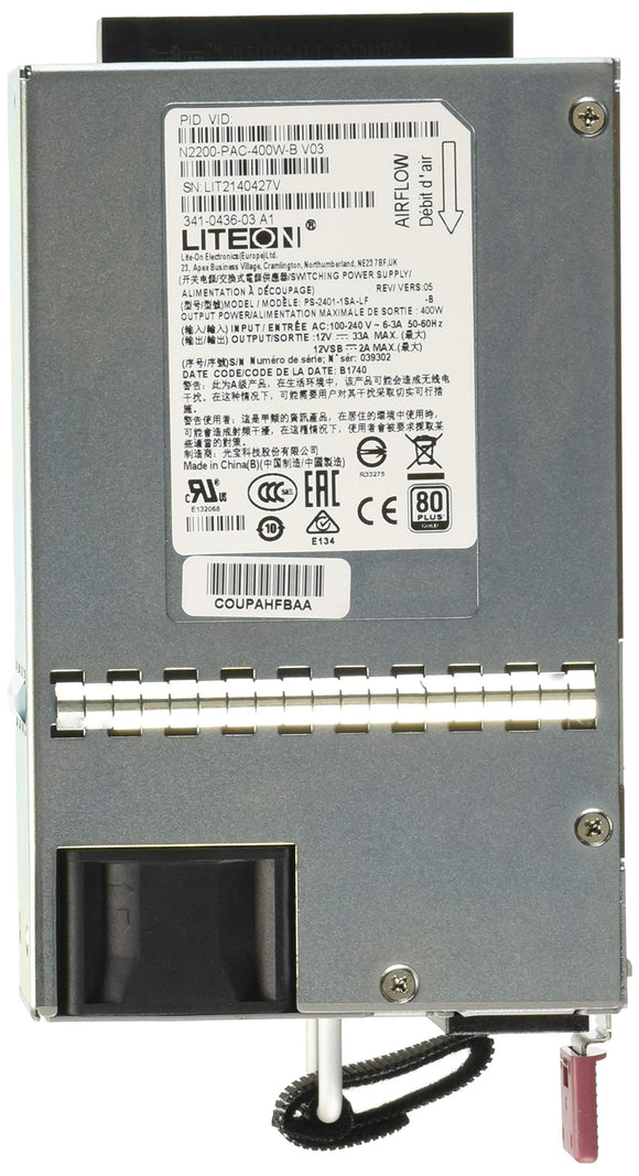 Cisco Power Supply - Hot-Plug - Plug-in Module 400 Power Supply
