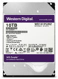 WD Purple 10TB Surveillance Hard Drive - 7200 RPM Class, SATA 6 Gb/s, 256 MB Cache, 3.5" - WD101PURZ