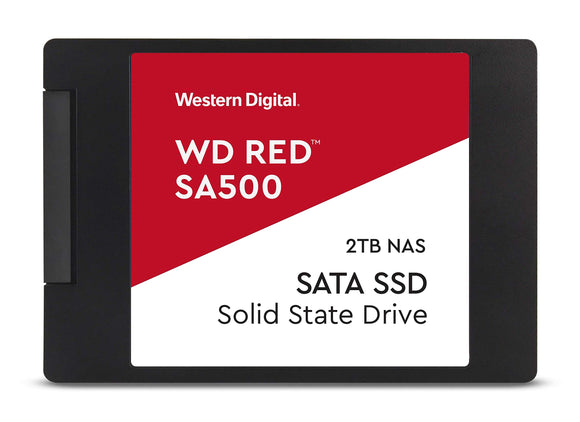 WD Red SA500 NAS 2TB 3D NAND Internal SSD - SATA III 6 GB/S, 2.5