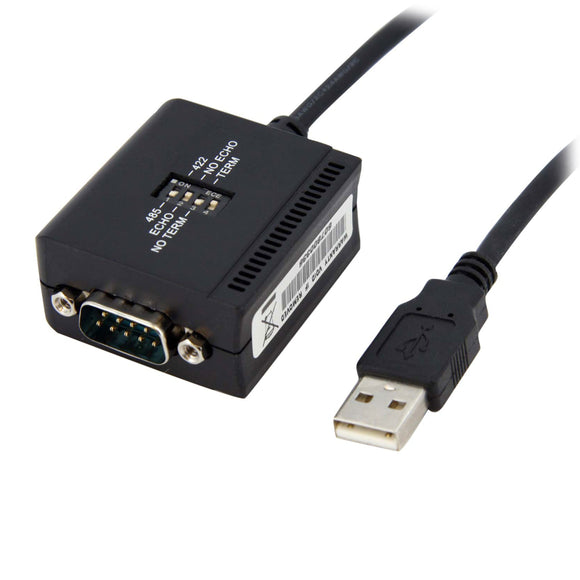StarTech.com 6 ft Professional RS422/485 USB Serial Cable Adapter w/COM Retention (ICUSB422)