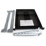 StarTech.com 2U Vented Sliding Server Rack Shelf w/ Cable Management Arm - Adjustable Depth - 200lb - 19" Server Tray Shelf for Equipment Rack (UNISLDSHF19H)