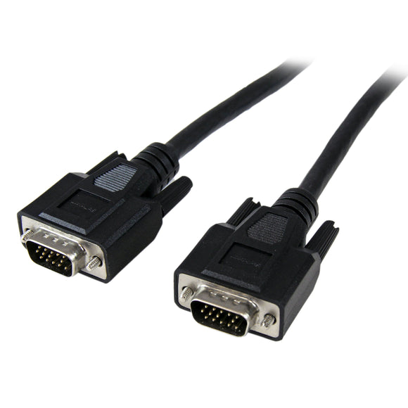 StarTech.com 35ft 10m Plenum-Rated Coax High Resolution Monitor/Projector VGA Cable - HD15 to HD15 - Long Male to Male VGA Cable CMP/FT6 (MXT101PMM35)