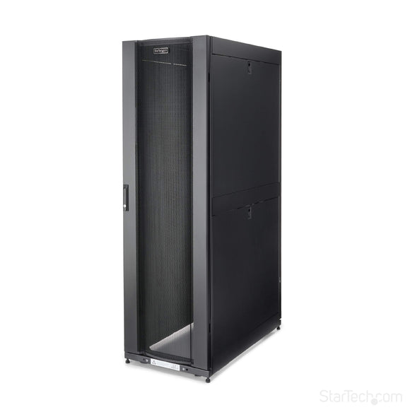 StarTech.com 42U Server Rack Cabinet - 4-Post Adjustable Depth (5.2