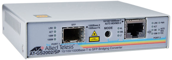 10/100/1000BASE-T Sfp Standlne Bridging Converter Lc Connector