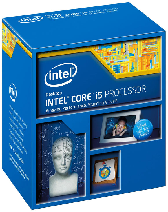 Core I5-4440, 3.1ghz, Fclga1150, 6mb, 4 Cores/4 Threads, 95w, Max Memory - 32gb