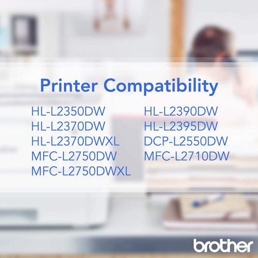 Brother Genuine Standard Yield Toner Cartridge, TN730, Replacement Black Toner, Page Yield Up To 1,200 Pages, Amazon Dash Replenishment Cartridge