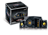 Genius GX-Gaming SW-G2.1 3000 with Two Input Jacks for PC/TV/DVD/Game Devices