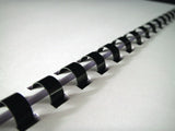 Fellowes 52326 0.5-Inch Plastic Comb Bindings, 90-Sheet Capacity, 100 Per Pack (Black)