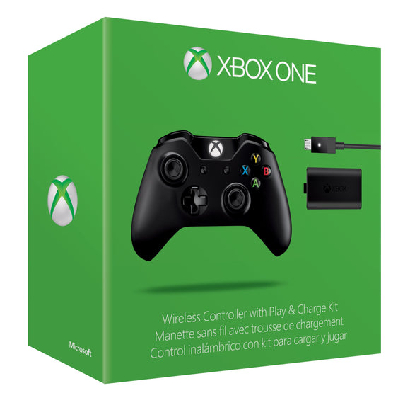 Xbox One Wireless Controller + Play N Charge Kit - Controller + Play and Charge Kit Edition