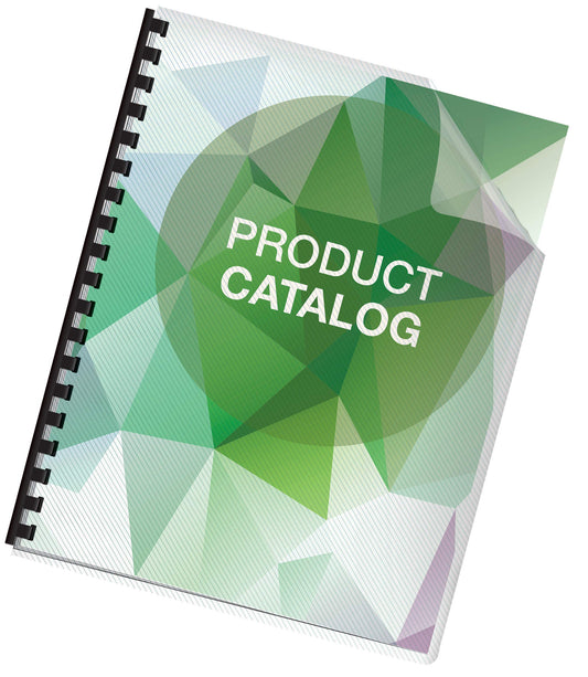 Fellowes 5224601 Futura Presentation Covers-Oversize, Smoke Lined, 25 Pack