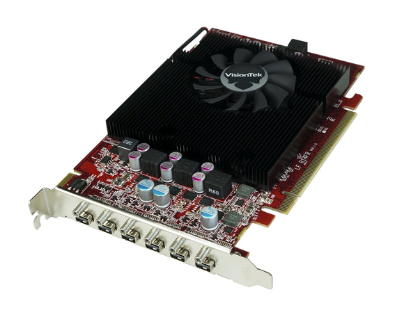 VisionTek Radeon 7750 2GB GDDR5 6M (6x MiniDP) - 900614