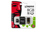 Kingston Digital Multi-Kit/Mobility Kit 8 GB Flash Memory Card Reader, MBLY4G2/8GB
