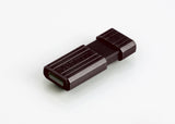 Verbatim 32GB PinStripe USB 2.0 Flash Drive, Black 49064