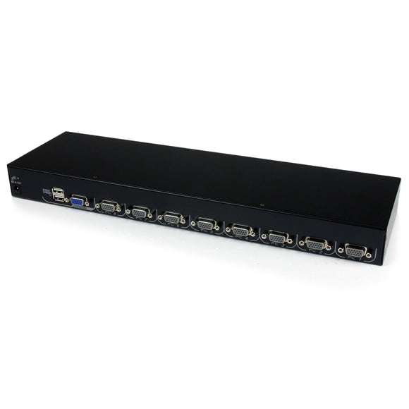 StarTech.com 8-Port USB KVM Module for Rack-Mount LCD Consoles with Additional USB and VGA Console