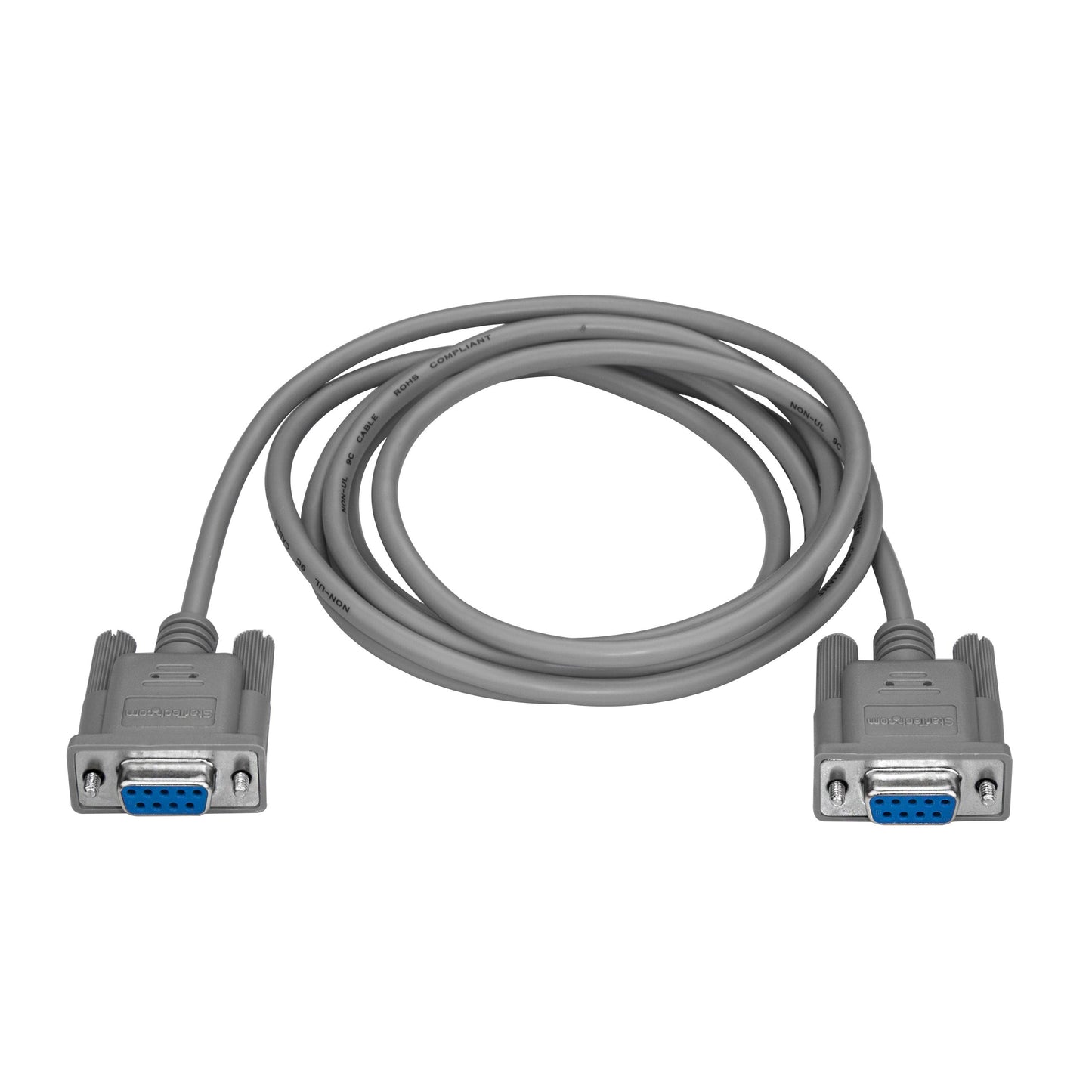 StarTech.com 6 ft Straight Through Serial Cable - DB9 F/F - Serial cable - DB-9 (F) to DB-9 (F) - 6 ft - MXT100FF