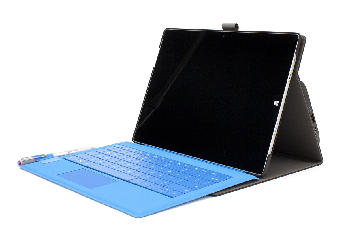 M-Edge International Surface 3 Sneak Power Charging Folio Case (MS3-SKP-LB-B)