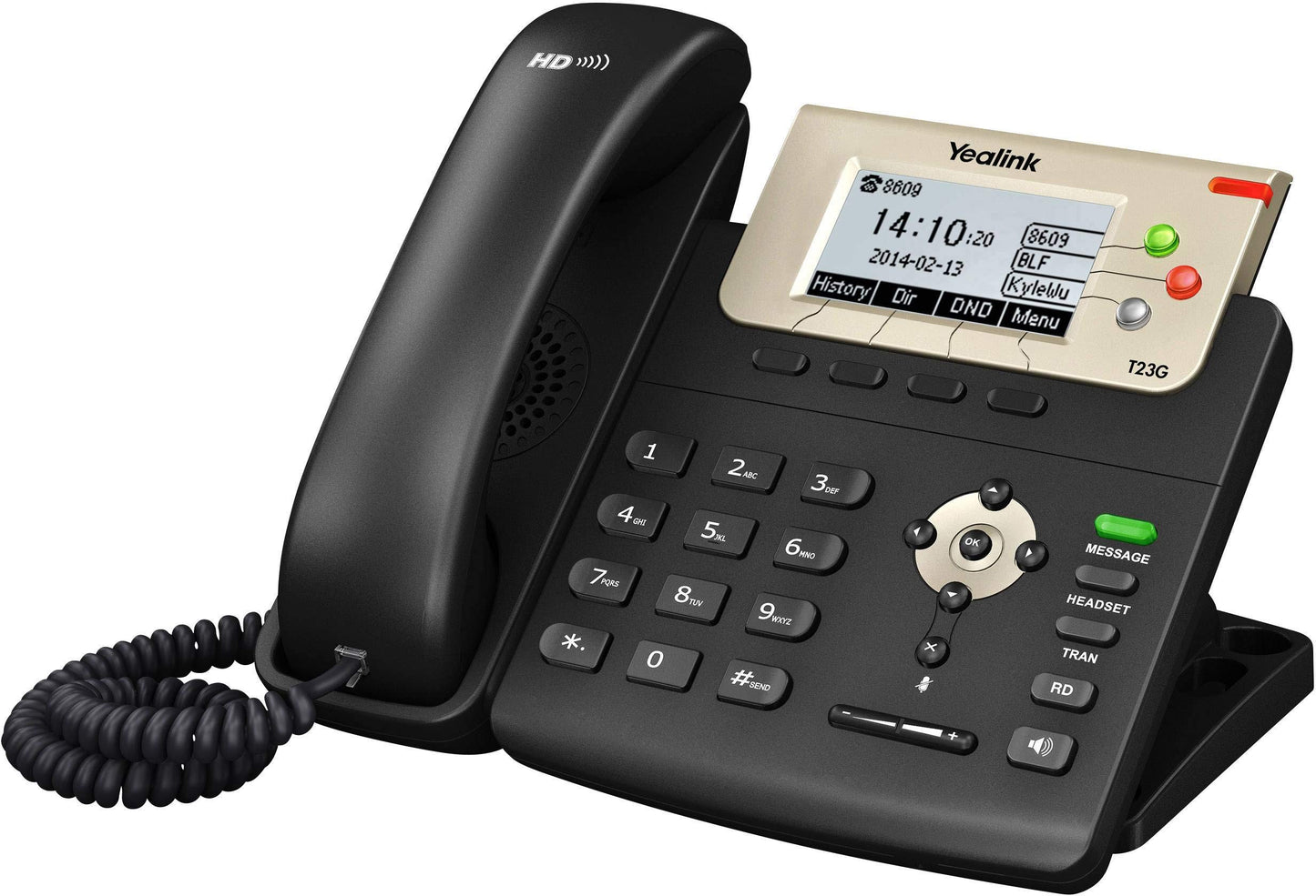 Yealink SIP-T23G Professional Gigabit IP Phone (Part # SIP-T23G)