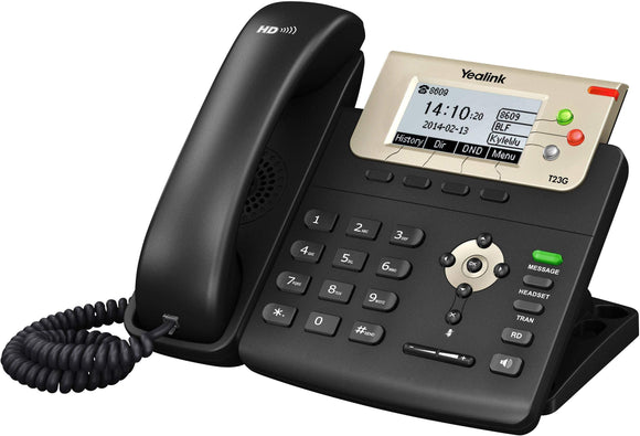 Yealink SIP-T23G Professional Gigabit IP Phone (Part # SIP-T23G)