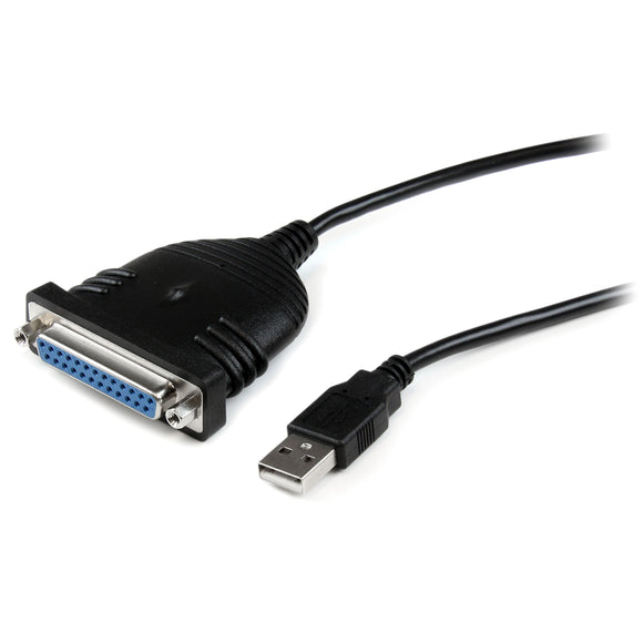 Startech.Com ICUSB1284D25 6-Feet Usb to Db25 Parallel Printer Adapter Cable