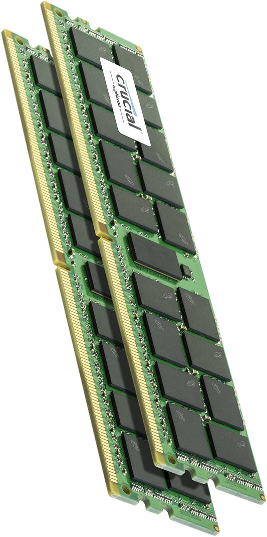 Crucial 32GB Kit (16GBx2) DDR4-2133 MT/S (PC4-2133) CL15 dual ranked x4based ECC Registered Server Memory CT2K16G4RFD4213
