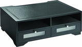 Victor 1130-5 Midnight Black Collection Printer Stand, Painted Wood in Matte Black Finish