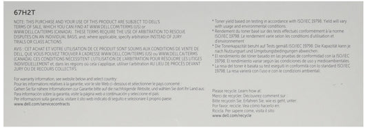 C266X BLACK TONER FOR C266XDN/DNF 6000 PAGES 593-BBBU