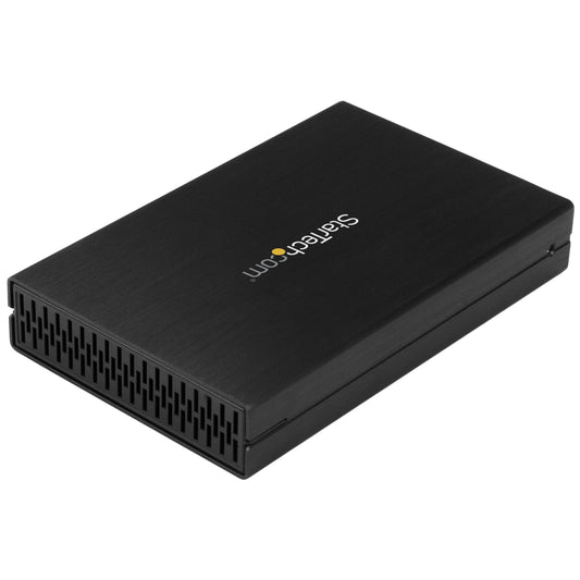 STARTECH 2.5" USB-C Hard Drive Enclosure - USB 3.1 Type C - with USB-C and USB-A Cable - USB 3.0 HDD Enclosure