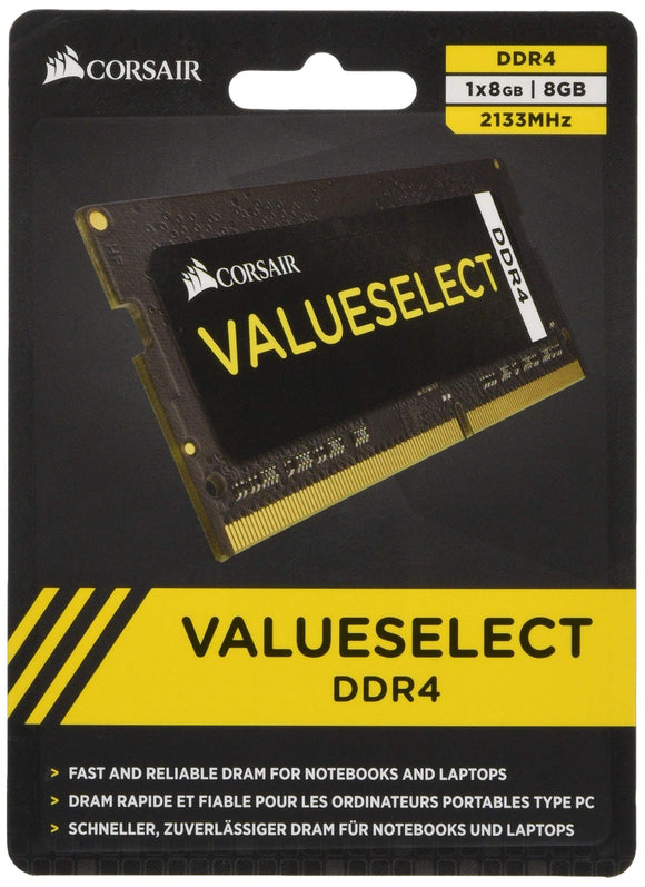 Corsair 8GB Module DDR4 2133MHz Unbuffered CL15 SODIMM