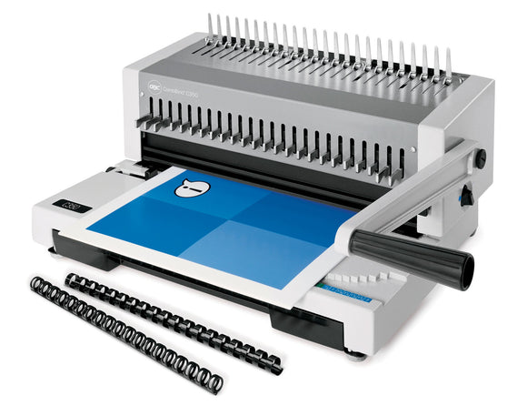 GBC C350 CombBind Binding System, Binds up to 500 Sheets, All Metal Design, 1346527160